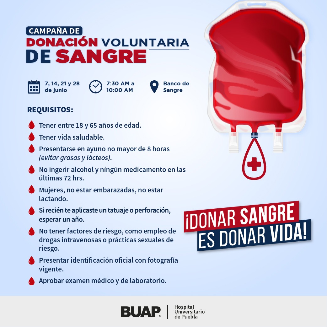 Campaña De Donación Voluntaria De Sangre   Universidad Nacional De La Pampa