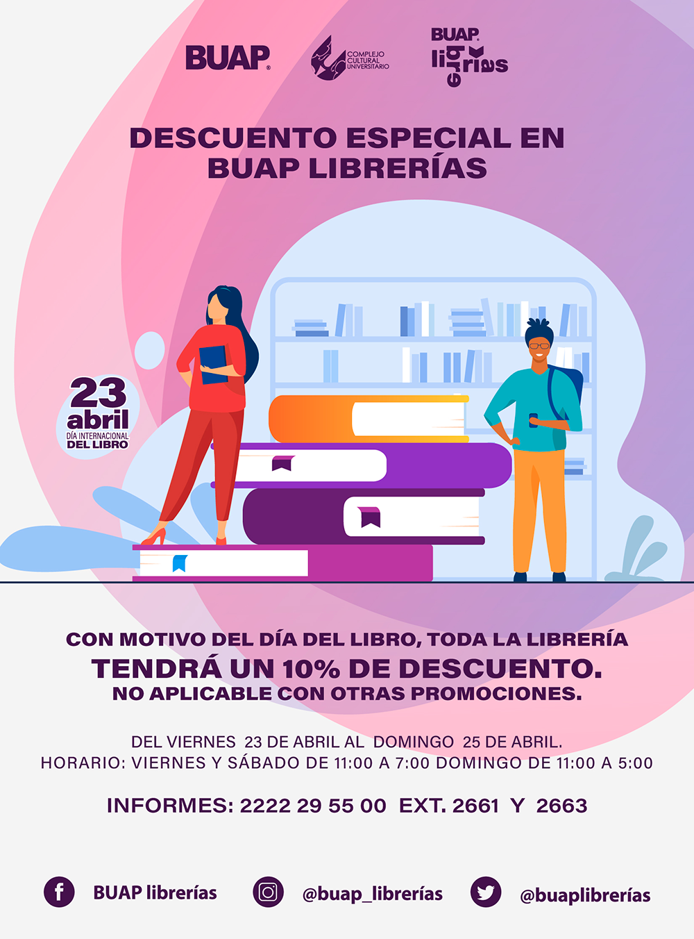 Descuento Especial En Buap Librerías Benemérita Universidad Autónoma