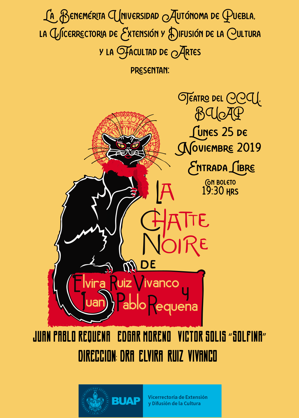 La Chatte Noire | Benemérita Universidad Autónoma de Puebla